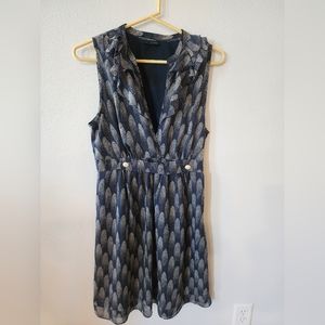 I ❤️ Ronson navy and white dress. Size L